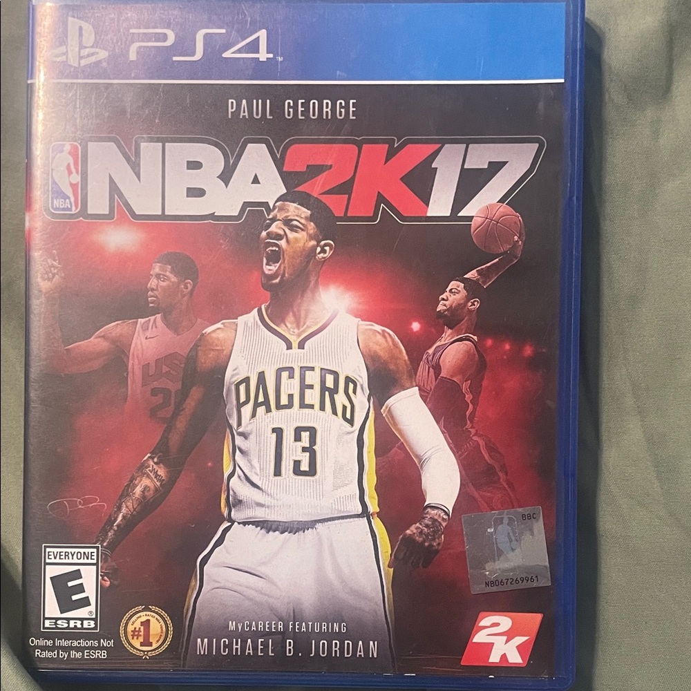 NBA 2K17 PS4 Game - Red Cover
